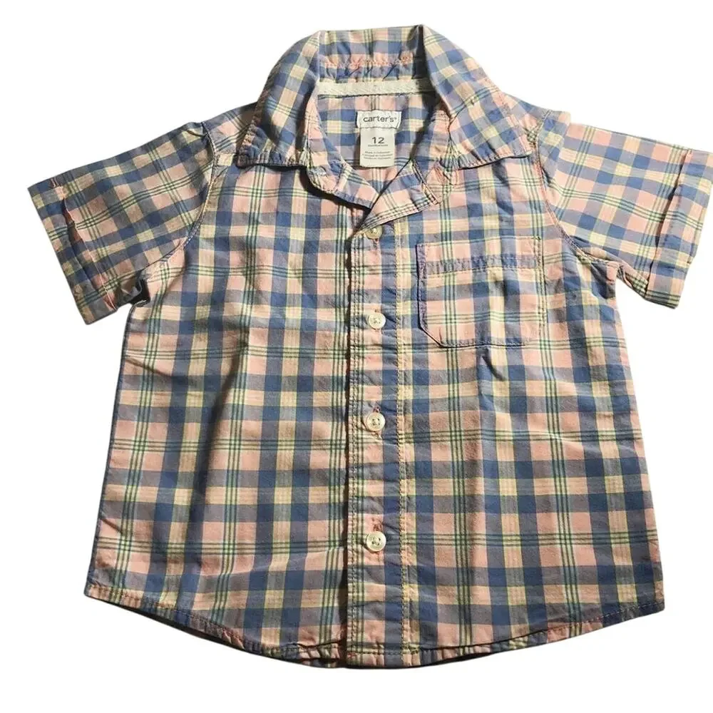 Carter's Toddler Button down shirt sz 12